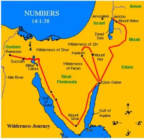 Bible Outlines - Numbers 14:1-38 - How Much Complaining Should God Put ...
