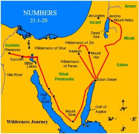 Bible Outlines - Numbers 21:1-20 - Celebrating Salvation